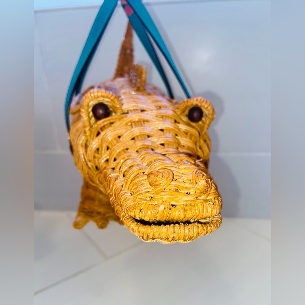 Kate Spade Swamped Alligator Handbag - Picture 7 of 13
